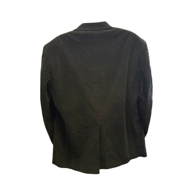 Oak Creek Men's Sport Coat Blazer 48L 2-Button Black Corduroy Textured Dillards - Picture 5 of 6